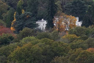 Police officers are currently searching Royal Lodge on the Windsor estate